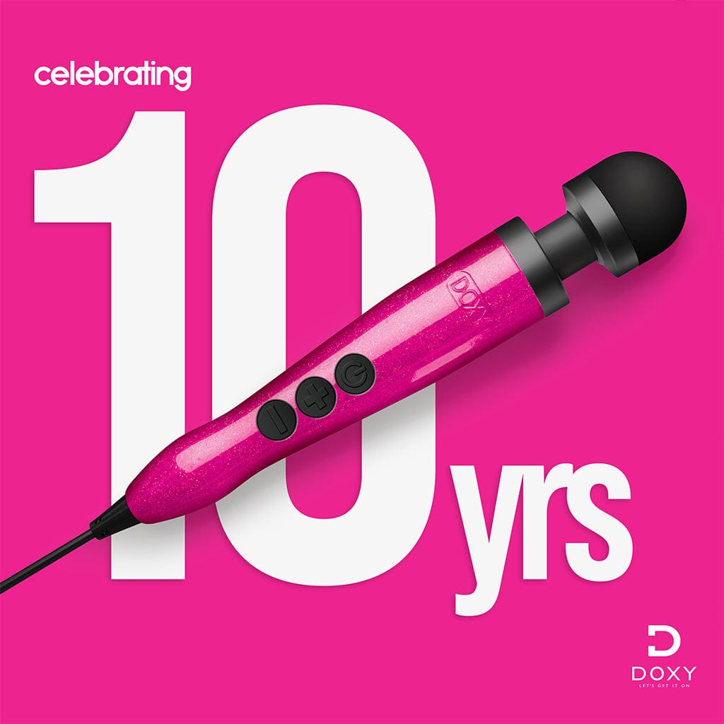 Doxy Wand Massagers Doxy Die Cast 3 Breast Cancer Awareness Edition