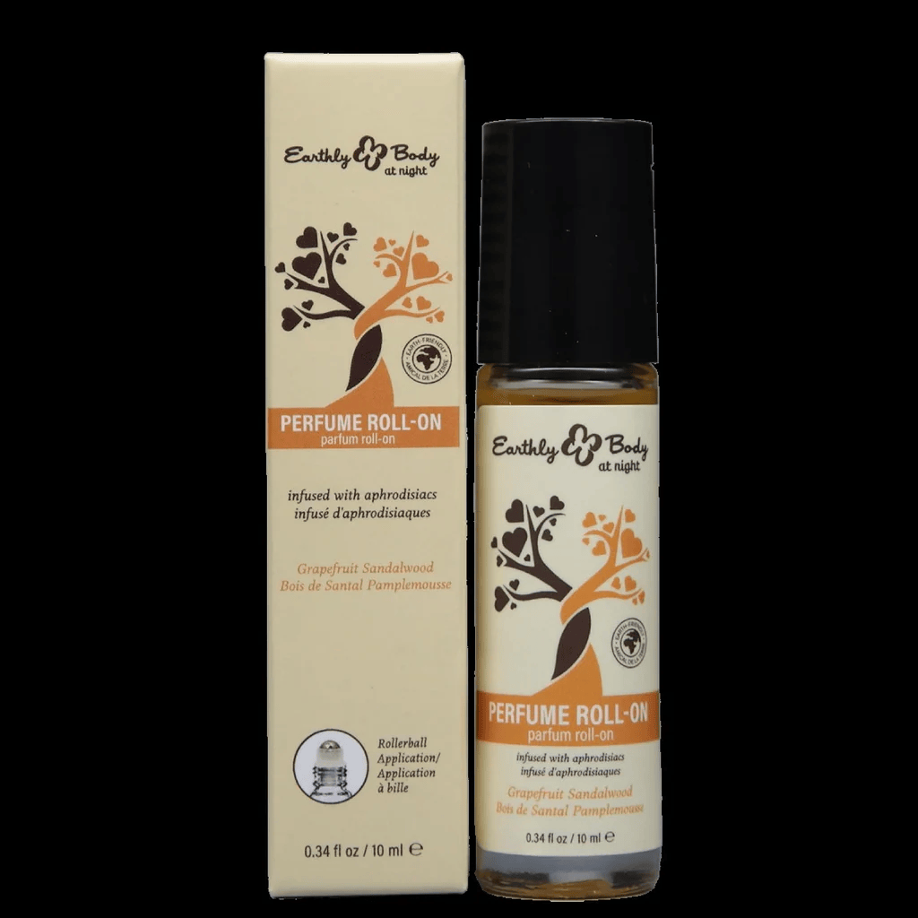 Earthly Body Sex Attractant Earthly Body At Night Perfume Roll-On Aphrodisiac Grapefruit Sandalwood