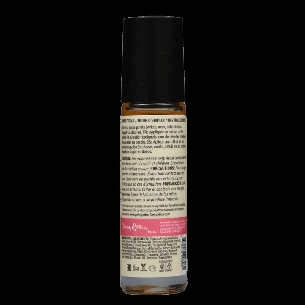 Earthly Body Sex Attractant Earthly Body At Night Perfume Roll-On Aphrodisiac Wild Pink Rose