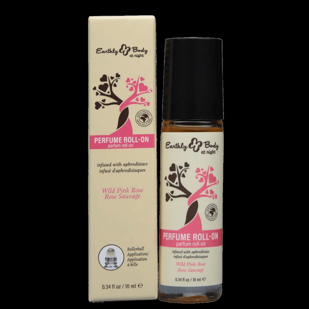Earthly Body Sex Attractant Earthly Body At Night Perfume Roll-On Aphrodisiac Wild Pink Rose