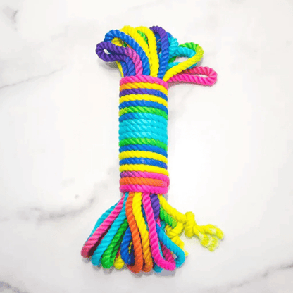 Emojibator Unicorn Rainbow Bondage Rope - XOXTOYS