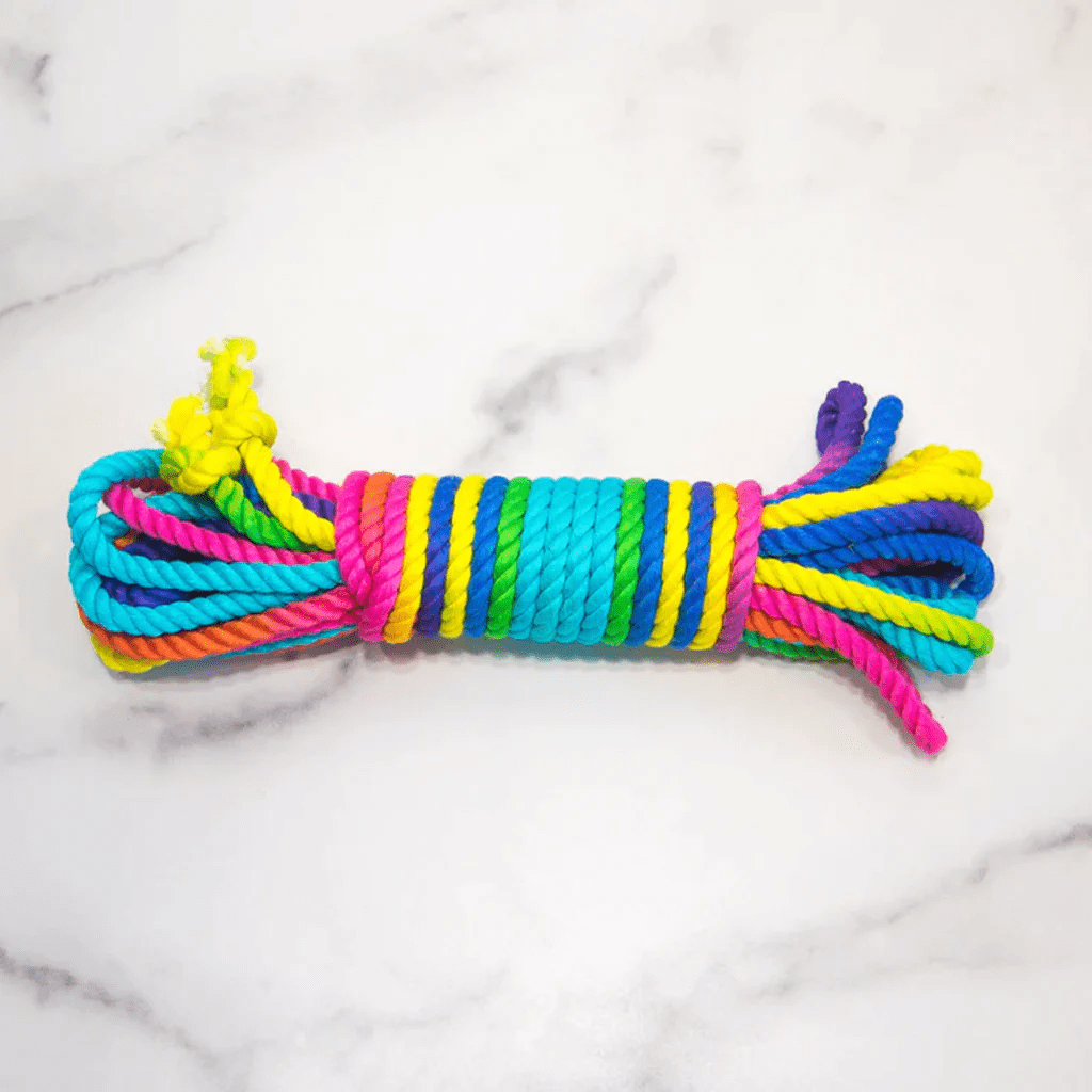 Emojibator Unicorn Rainbow Bondage Rope - XOXTOYS