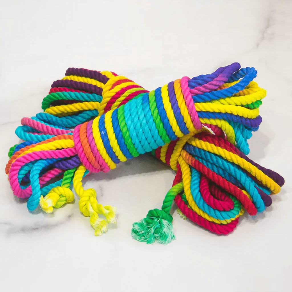 Emojibator Unicorn Rainbow Bondage Rope - XOXTOYS