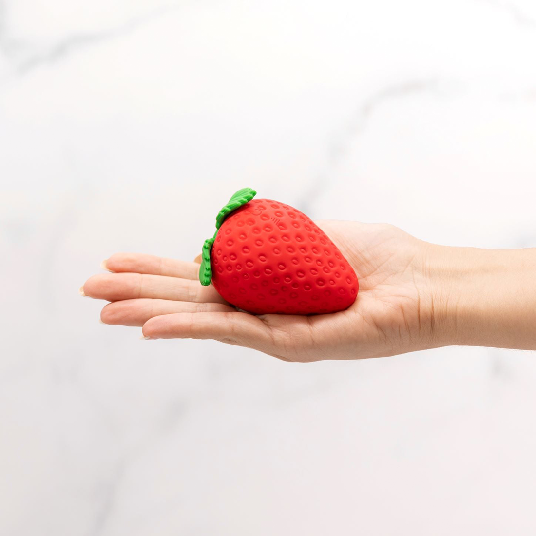 Emojibator Strawberry Vibrator - XOXTOYS