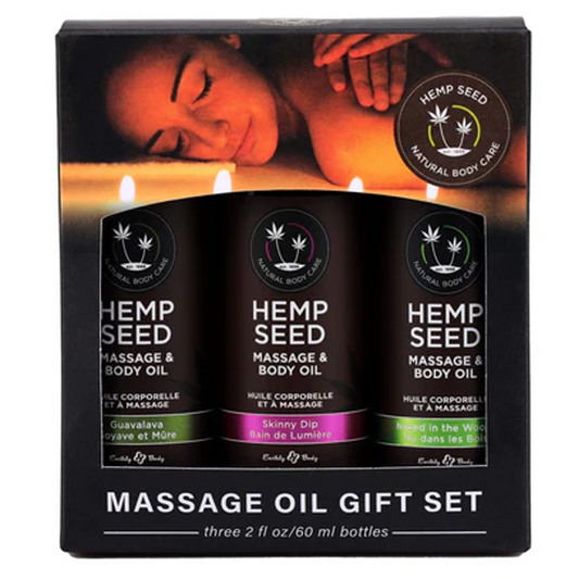 Earthly Body Massage Trio Oil Gift Set - XOXTOYS