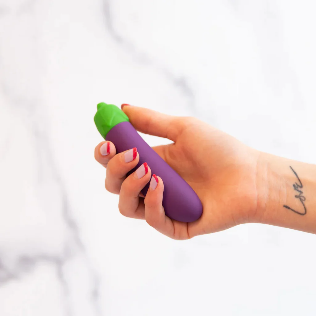 Emojibator Eggplant Vibrator - XOXTOYS