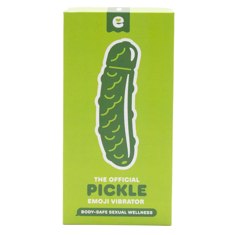 Emojibator Pickle Vibrator - XOXTOYS