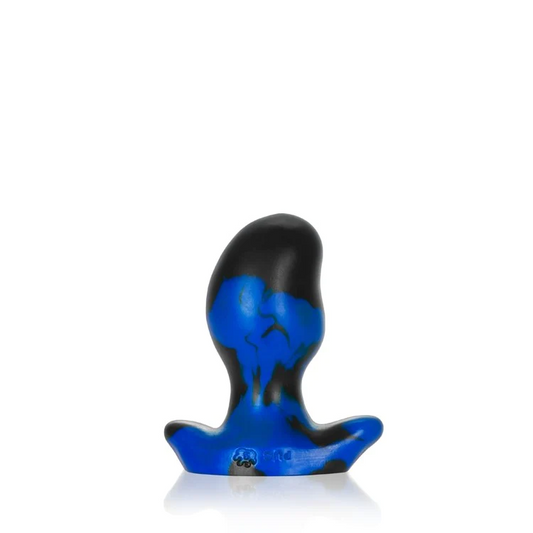 OxBalls Ergo Blue Swirl Butt Plug - XOXTOYS