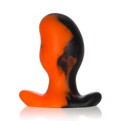 OxBalls Ergo Orange Swirl Butt Plug - XOXTOYS