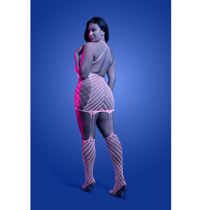 Fantasy Lingerie Lingerie Fantasy Lingerie Glow Metamorphic Bodystocking Dress