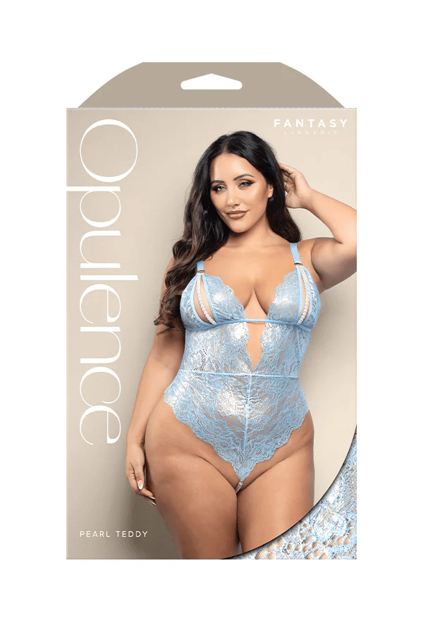 Fantasy Lingerie Lingerie Q/S Fantasy Lingerie Opulence Pearl Teddy