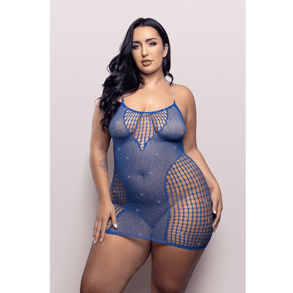 Fantasy Lingerie Lingerie Fantasy Lingerie Vixen When Stars Align Rhinestone Halter Dress