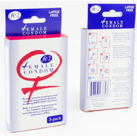 FC2 Female Condoms 3-pack