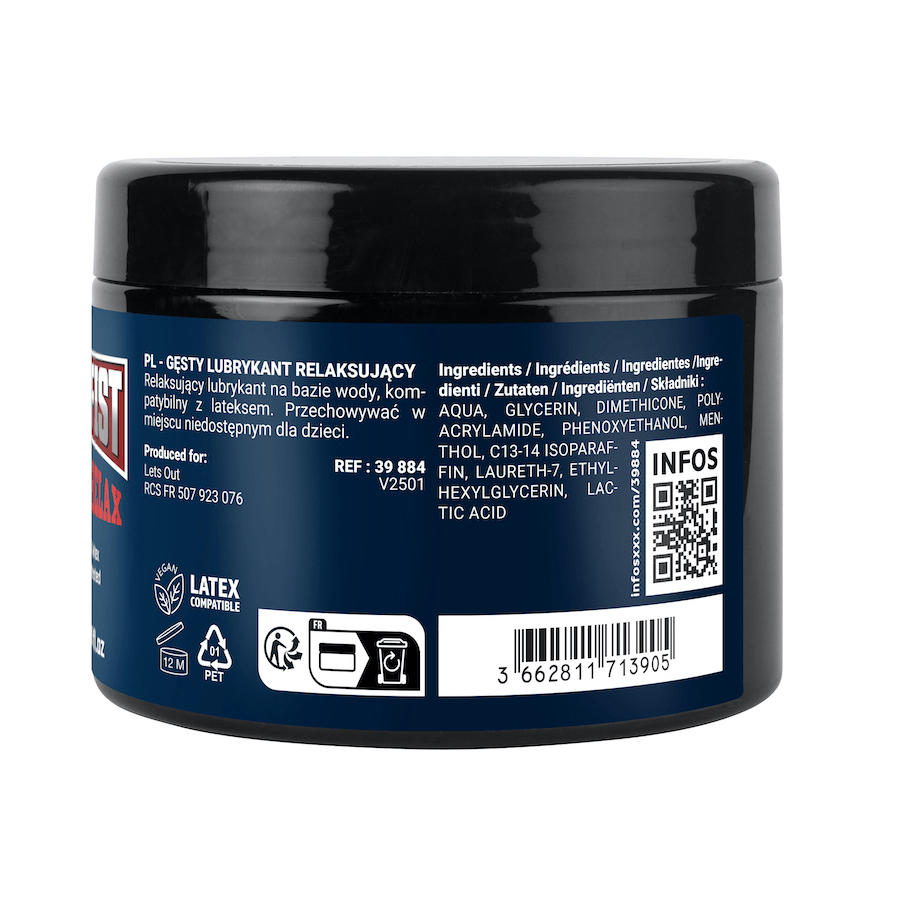 Fuck & Fist Hybrid Lubricants Fuck & Fist FF Hybrid Relax