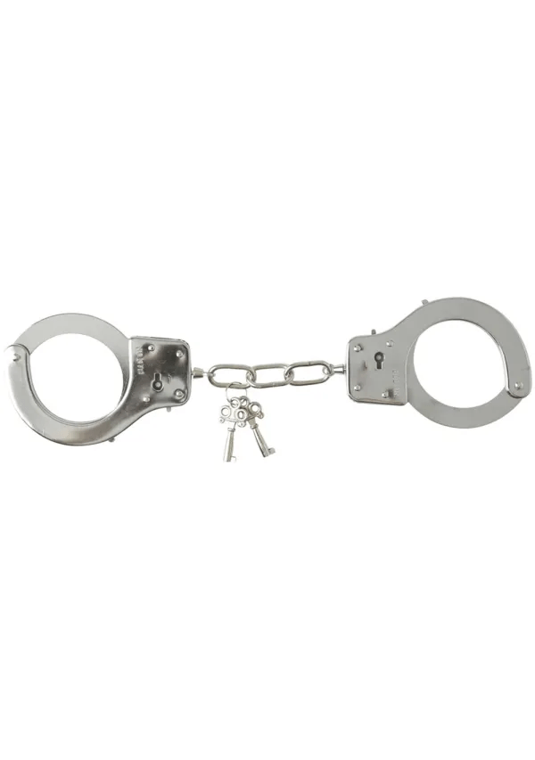 Sportsheets Cuffs Sportsheets Classic Metal Handcuffs