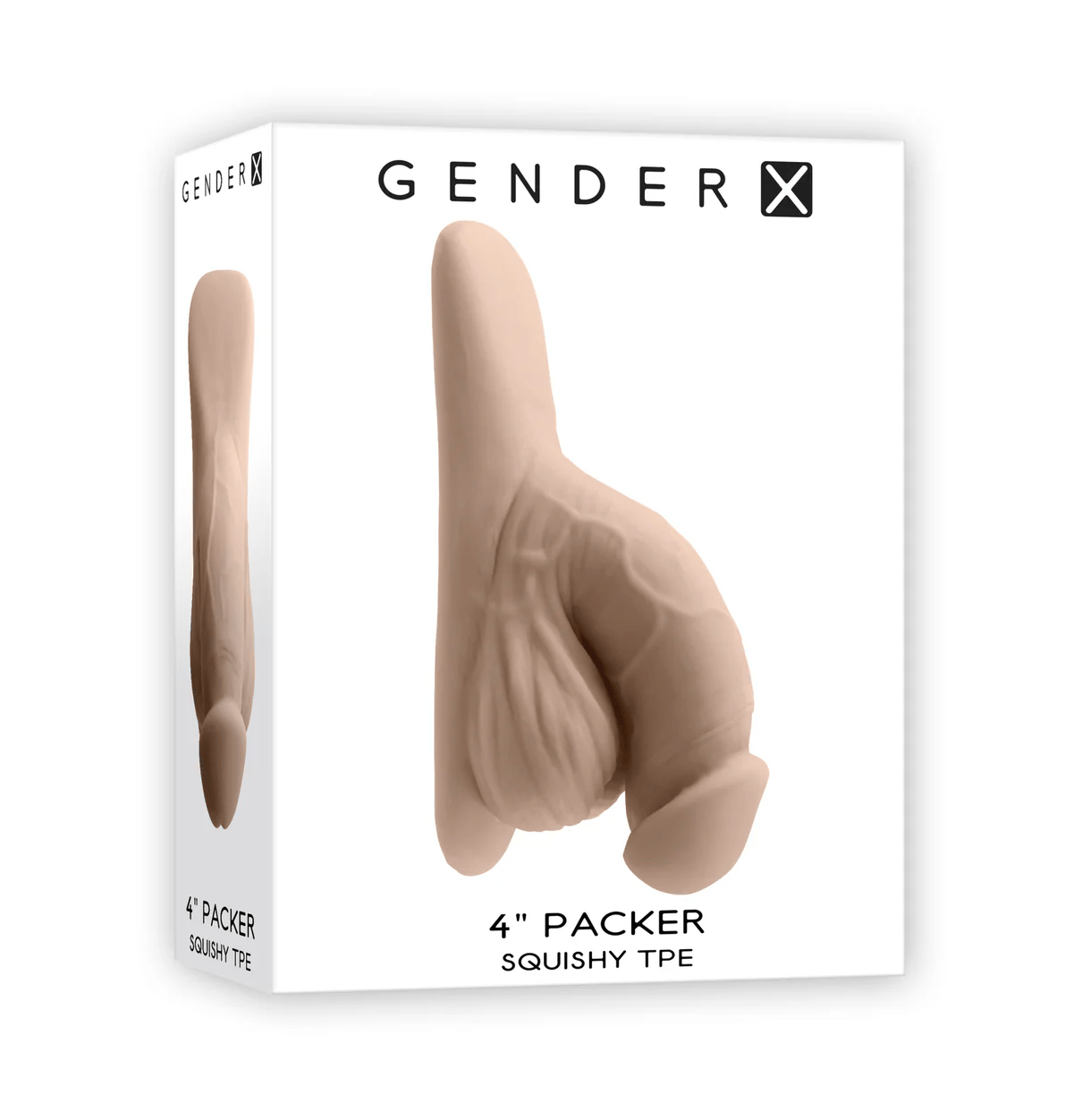 Gender X Male Enhancement Gender X 4" Squishy TPE Packer