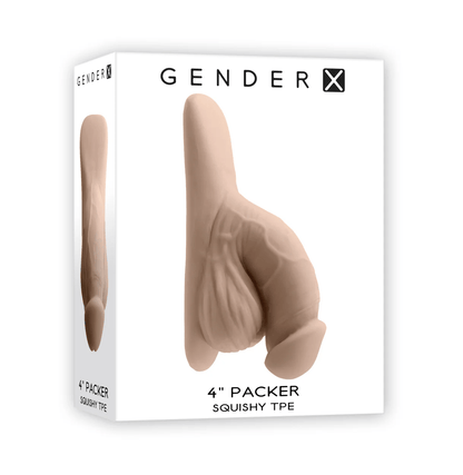 Gender X Male Enhancement Gender X 4" Squishy TPE Packer