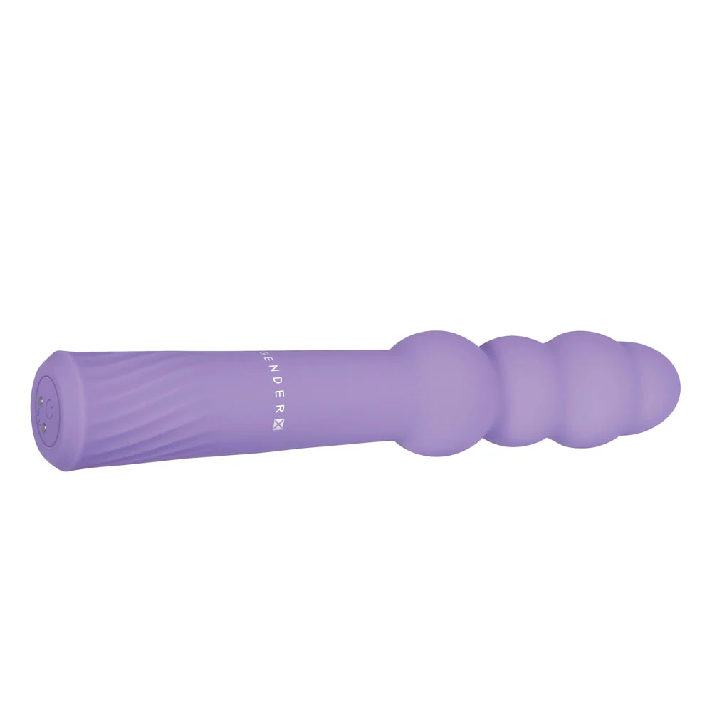 Gender X Vibrators Gender X Bumpy Ride Flexible Silicone Vibrator