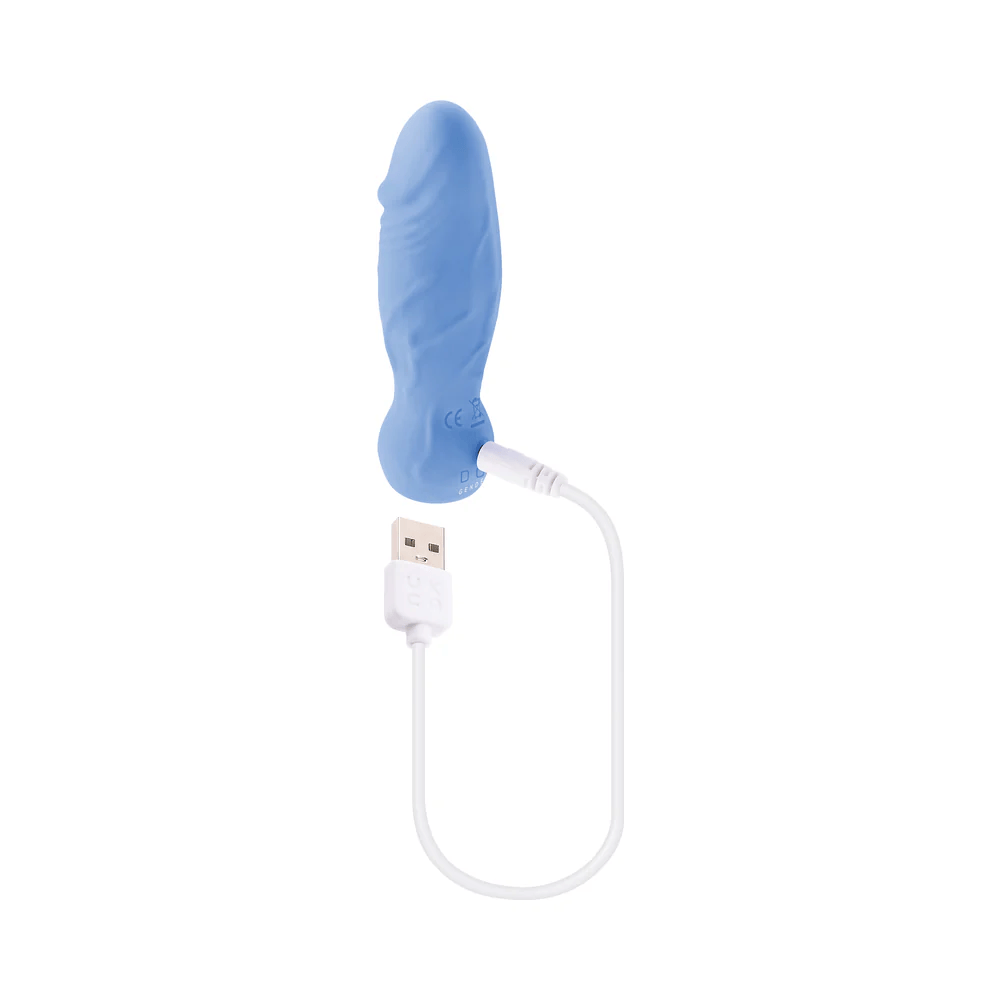 Gender X Bullets & Mini Vibes Gender X Lil Buddy Mini Vibrator Textured Silicone Dildo