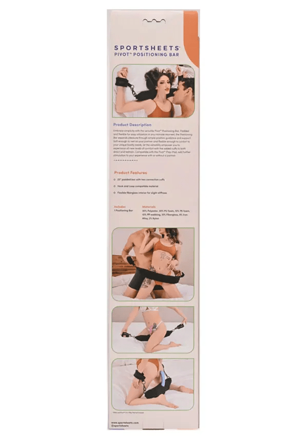 Sportsheets Bondage & Fetish Sportsheets Pivot Positioning Bar