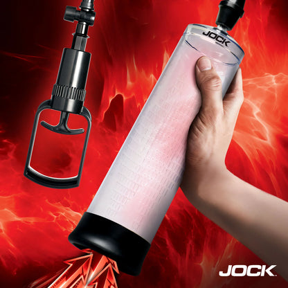 JOCK Penis Pumps Jock Advanced Amp Up Penis Pump with Pull Rod Handle