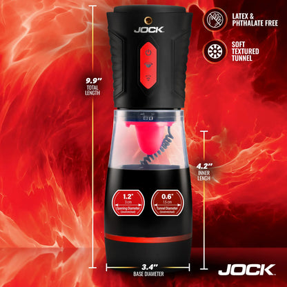 JOCK Male Masturbators Jock Advanced Blow Job Sucking, Licking, & Vibrating Masturbator