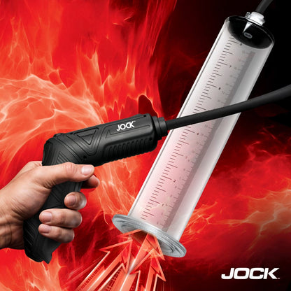 JOCK Penis Pumps Jock Advanced Power Pumper Automatic Penis Pump With Cylinder