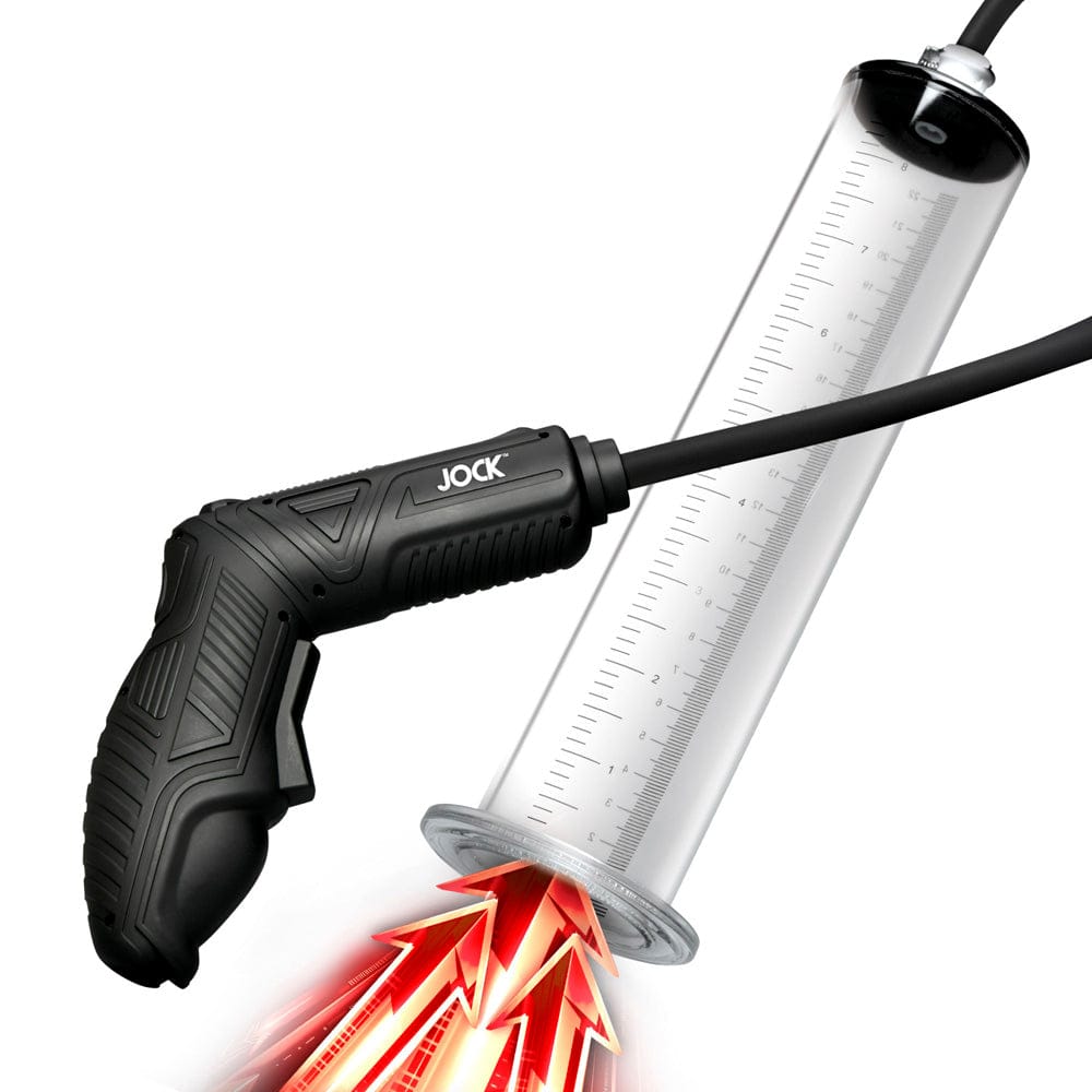 JOCK Penis Pumps Jock Advanced Power Pumper Automatic Penis Pump With Cylinder