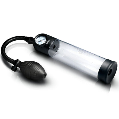 JOCK Penis Pumps Jock Advanced Pump Up Gauge Penis Pump With Bulb