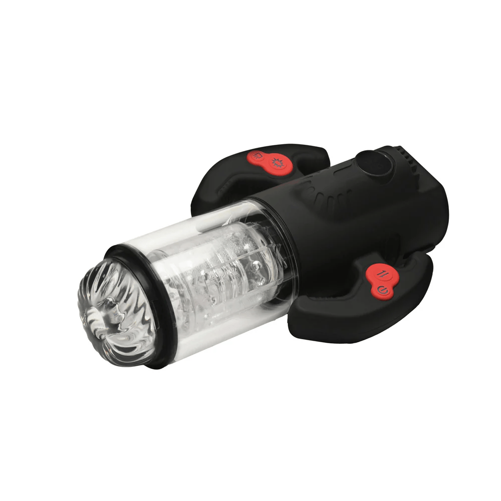 XR Brands Male Masturbators XR Brands Jock Advanced Turbo Max Spinning Thrusting Sucking Masturbator