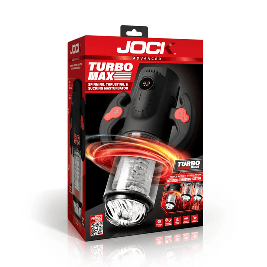 XR Brands Male Masturbators XR Brands Jock Advanced Turbo Max Spinning Thrusting Sucking Masturbator