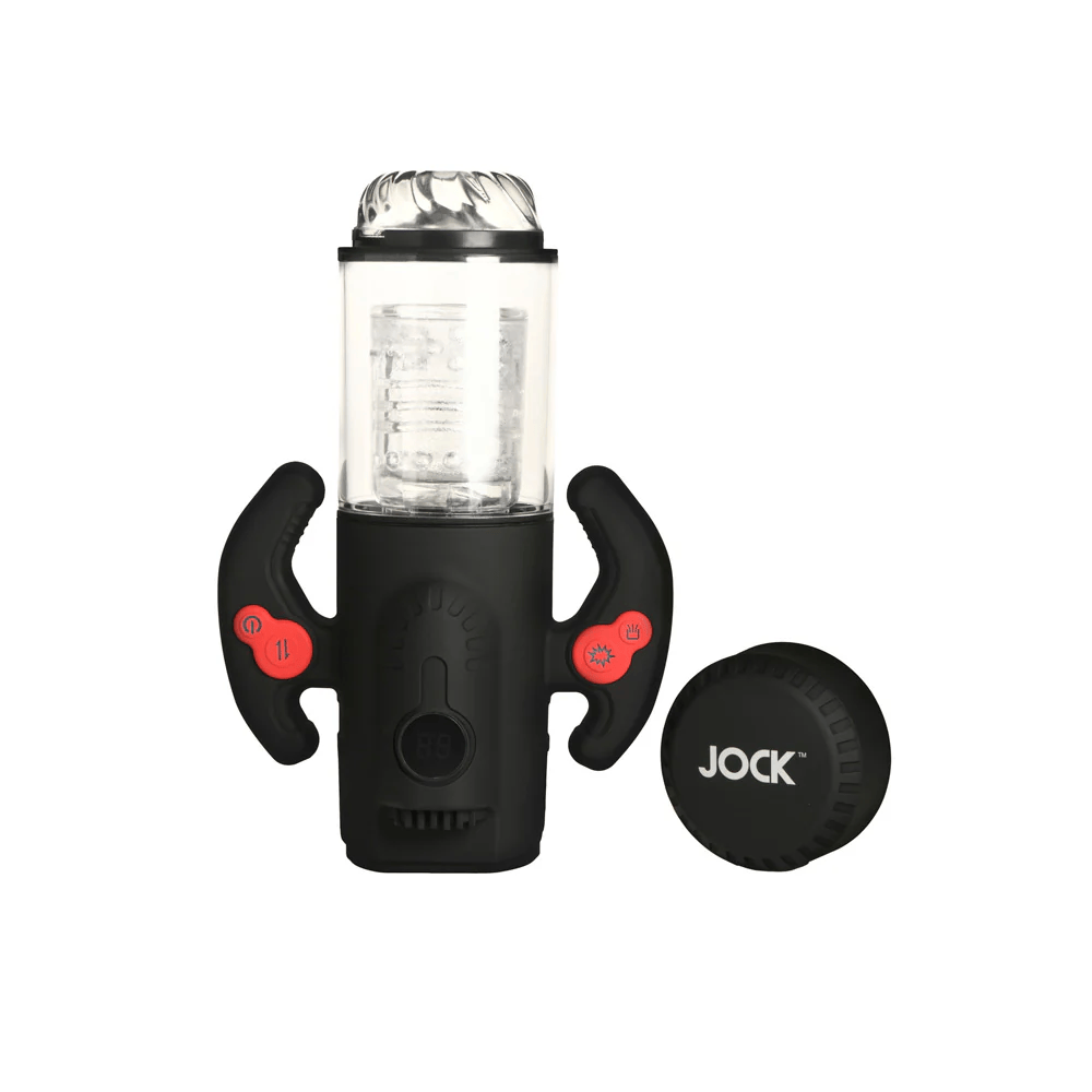 XR Brands Male Masturbators XR Brands Jock Advanced Turbo Max Spinning Thrusting Sucking Masturbator