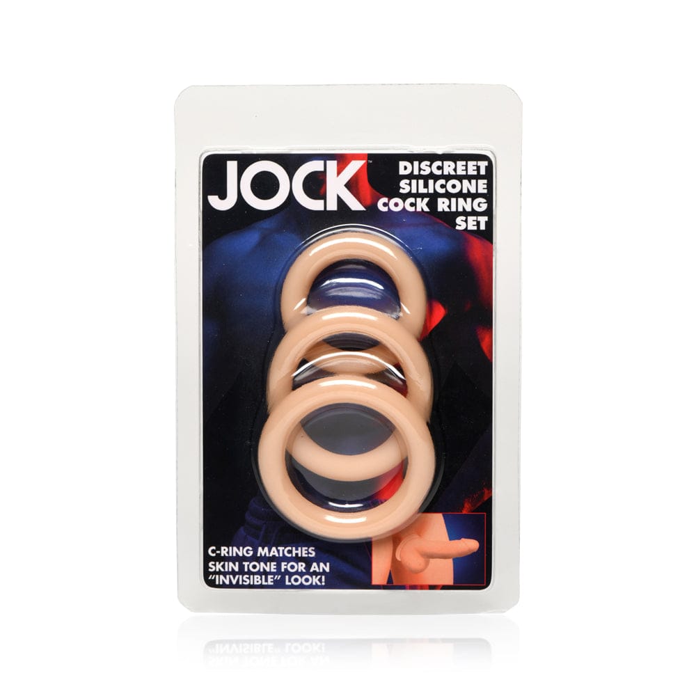 JOCK Cock Rings Light Jock Discreet Silicone Cock Ring Set