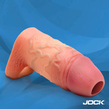 JOCK Male Enhancement Jock Enhancers Realistic Silicone Penis Enhancer With Ball Strap