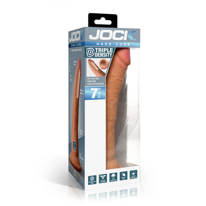 JOCK Dildo Jock Hard-Core Triple Density 7" Dildo
