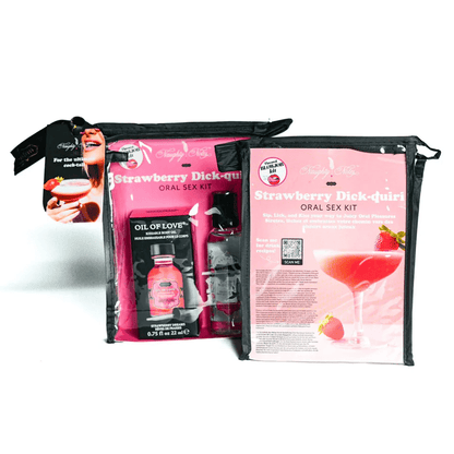 Kama Sutra Lubes & Lotions Kama Sutra Strawberry Dick-quiri Oral Sex Cocktail Kit