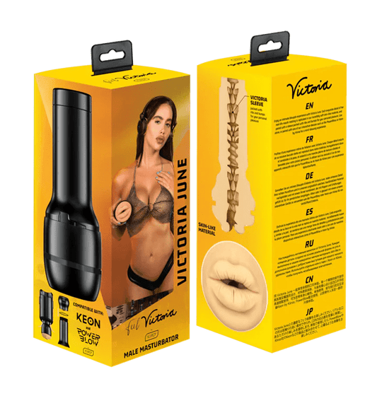 Kiiroo Feel Victoria June Mouth Stroker packaging