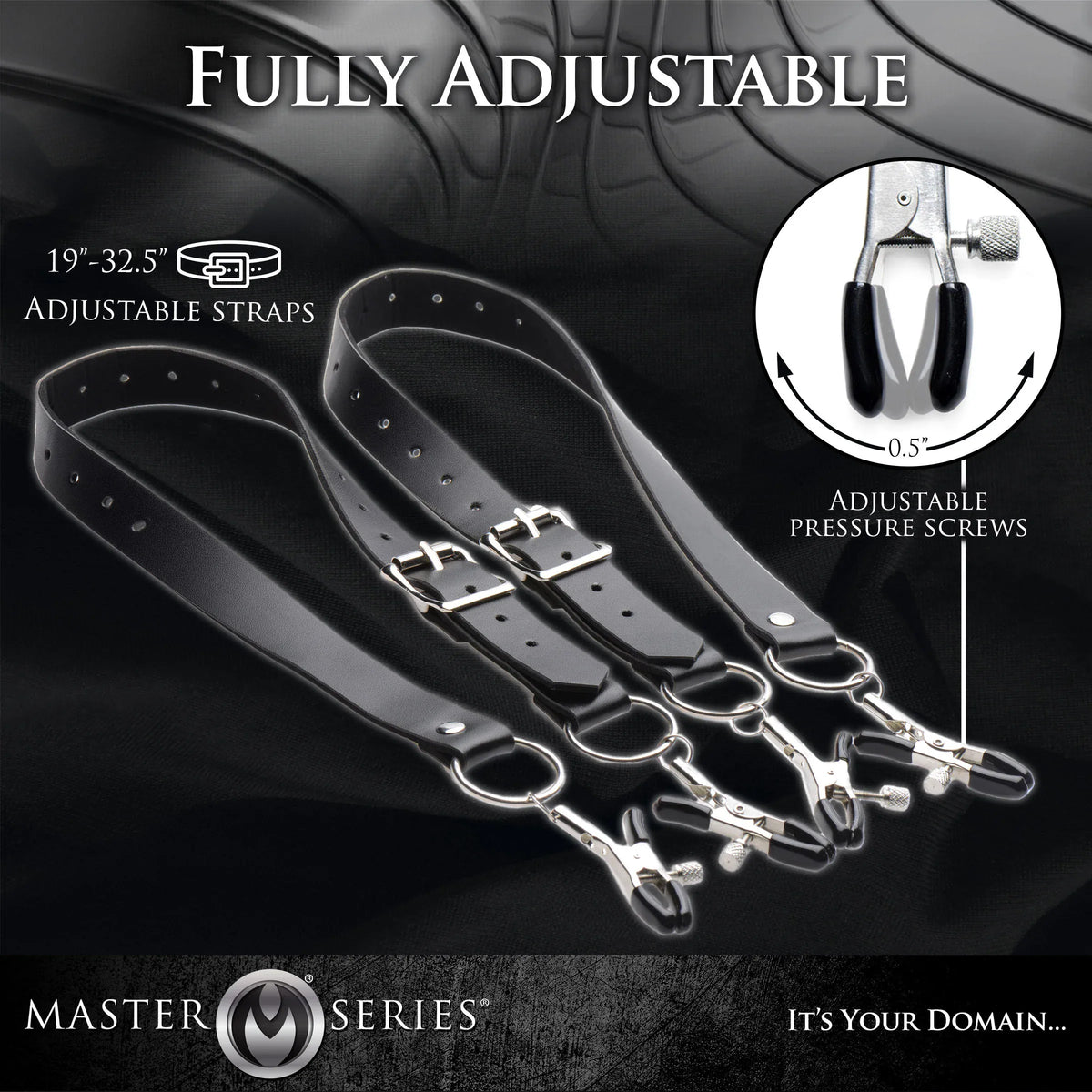 XR Brands BDSM XR Brands Labia Spreader Straps XL