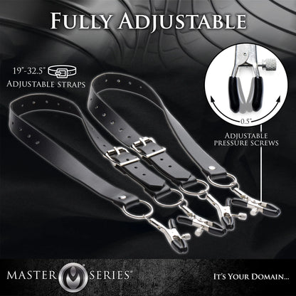 XR Brands BDSM XR Brands Labia Spreader Straps XL