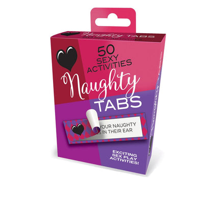 Little Genie Productions Naughty Tabs - 50 pull-tab challenges