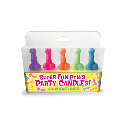 Little Genie Productions Super Fun Penis Candle Set 5pc