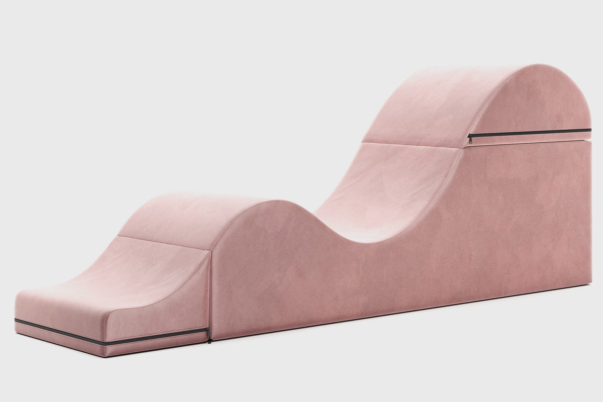Liberator Aria Flip Chaise rose sex furniture