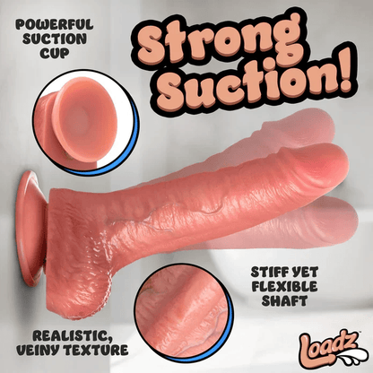 Loadz Dildo Loadz Thrusting Vibrating & Squirting Dildo