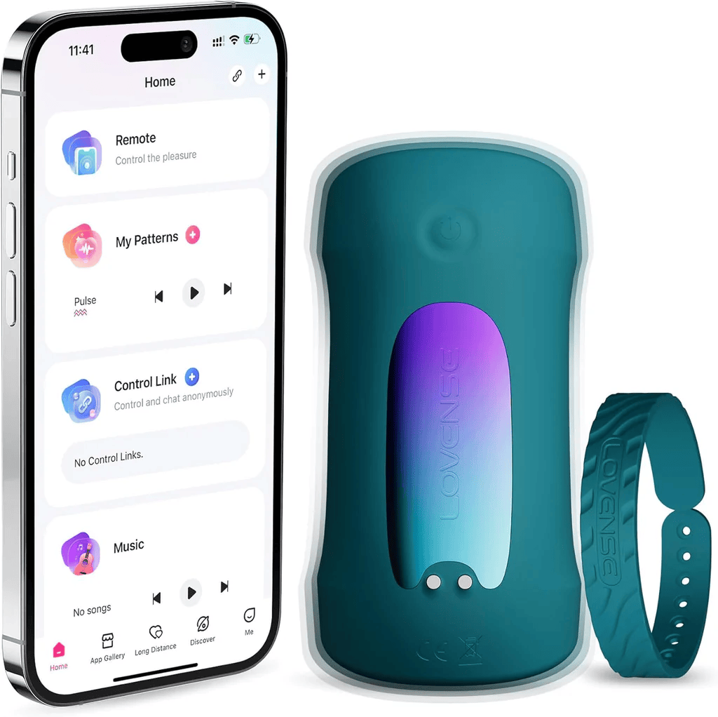 Lovense Male Masturbators Lovense Gush 2 Bluetooth Glans Massager