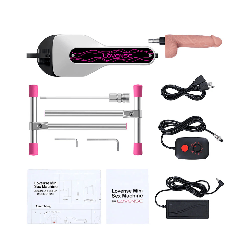 Lovense Mini Sex Machine included components