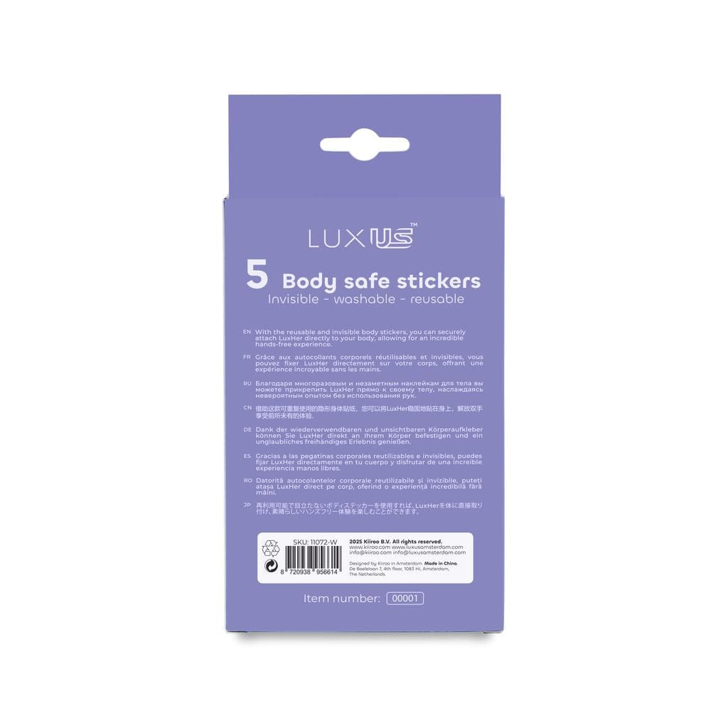 LUXUS Accessories Luxus Body Safe Stickers