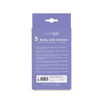 LUXUS Accessories Luxus Body Safe Stickers