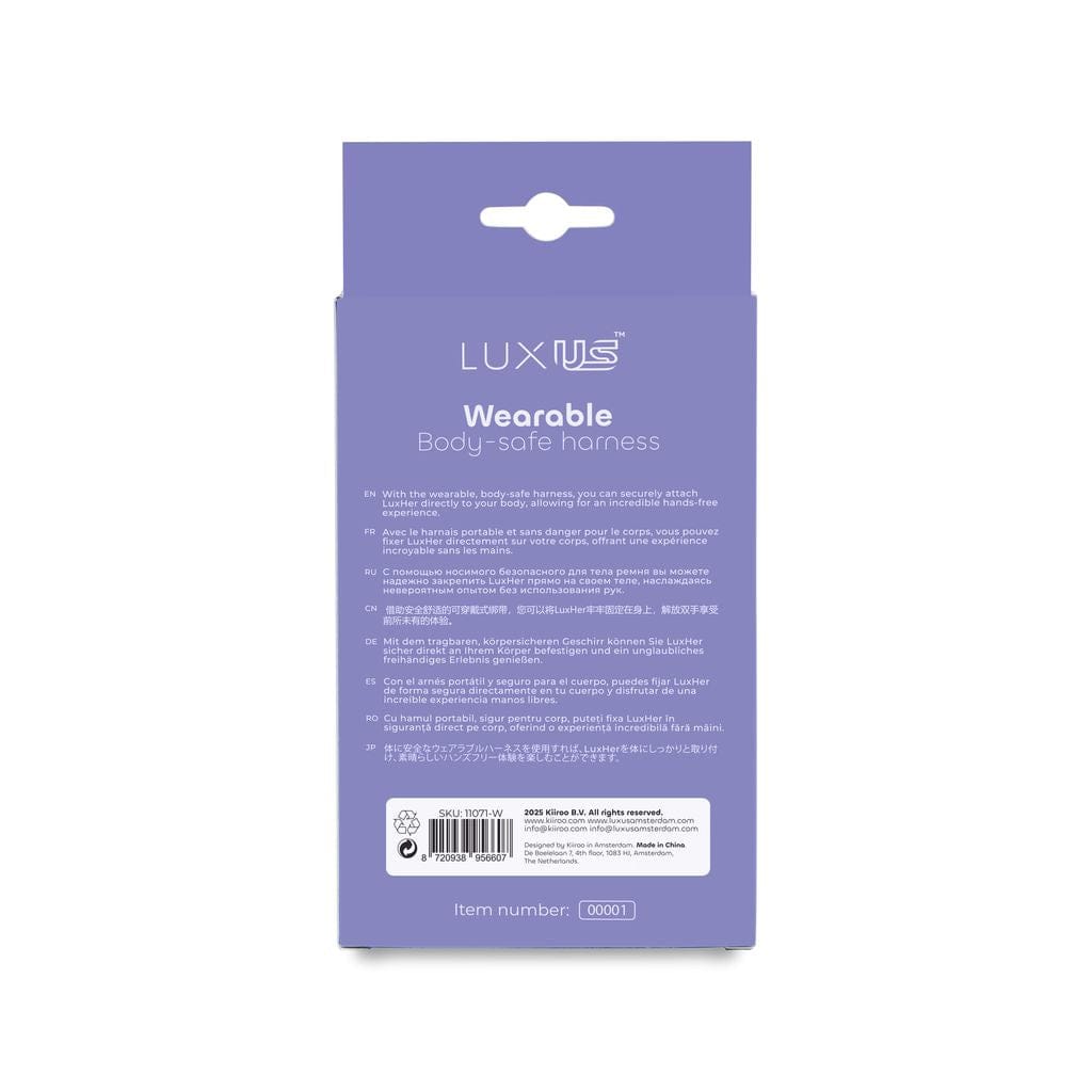 LUXUS Harness Luxus Wearable Body-Safe Harness