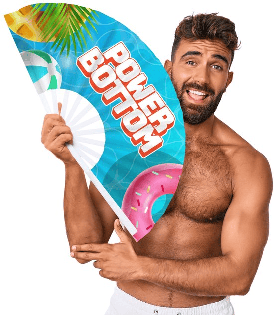 M Proud Novelties & Parties M Proud Power Bottom 25" Fan