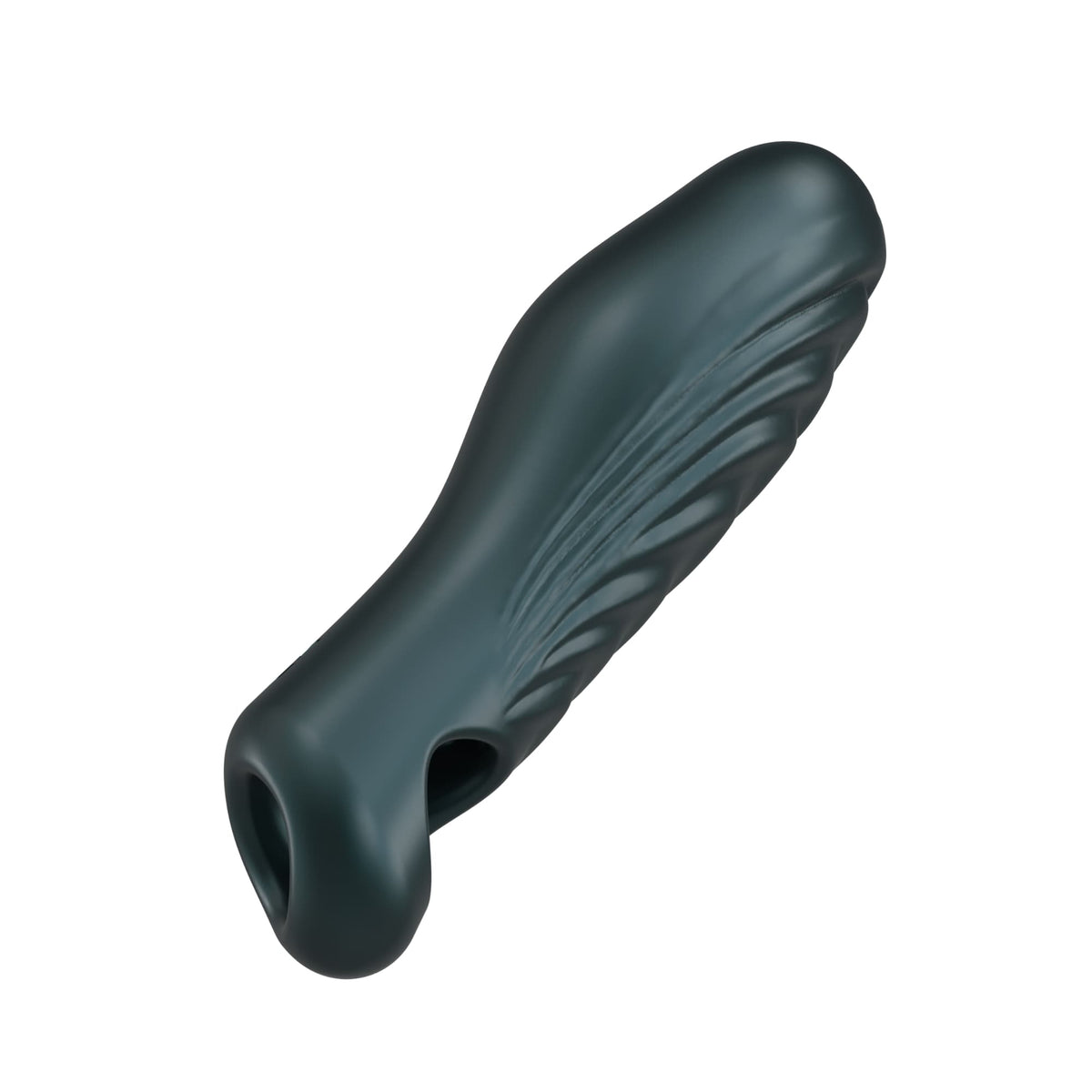 Man Wan RYZER penis extender sleeve and masturbator in pine grey